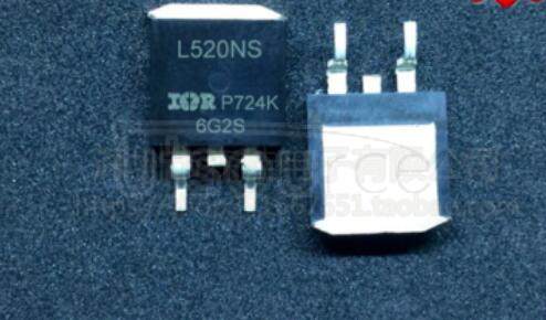 IRL520NS 100V Single N-Channel HEXFET Power MOSFET in a D2-Pak package