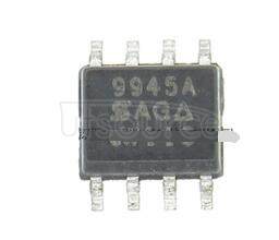 SI9945AEY-T1 MOSFET; Transistor Polarity:Dual N Channel; Drain Source Voltage, Vds:60V; Continuous Drain Current, Id:3.7A; On-Resistance, Rdson:80mohm; Rdson Test Voltage, Vgs:10V; Package/Case:SO-8; Leaded Process Compatible:Yes