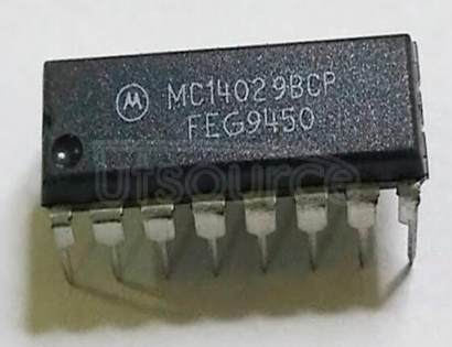 MC14029 Binary/Decade Up/Down Counter