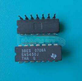 SN5450J AND-OR-Invert Gate 2-Element 2 Wide 2-IN Bipolar 14-Pin CDIP Tube