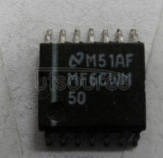 MF6CWM-50 6th Order Switched Capacitor Butterworth Lowpass