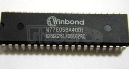 W77E058A40DL 8-BIT   MICROCONTROLLER