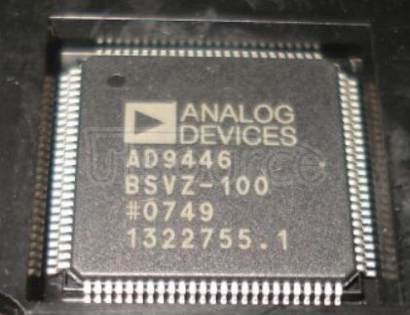 AD9446BSVZ-100 1-Channel Single ADC Pipelined 100Msps 16-bit Parallel 100-Pin TQFP EP Tray