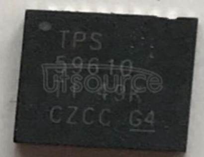 TPS59610RHBR D-CAP+? Controller, Intel IMVP-6+ Voltage Regulator IC 1 Output 32-VQFN (5x5)