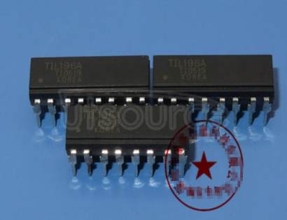 TIL196A 16-Pin 4-Channel AC Input Optocoupler 16-PDIP