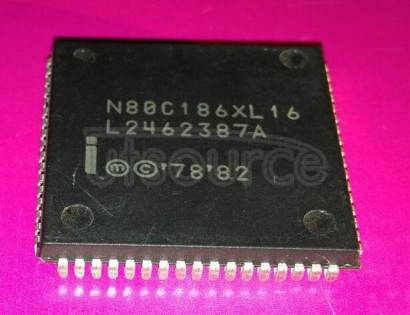 N80C186XL-16 16-Bit Microprocessor