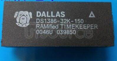 DS138632K150 Nonvolatile Static RAM with a Full Function Real Time Clock RTC,RAM