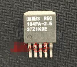 REG104FA-2.5KTTTG3 Linear Voltage Regulator IC Positive Fixed 1 Output 2.5V 1A DDPAK/TO-263-5