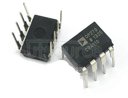 OP27GPZ Low Noise, Precision Operational Amplifier; Package: PDIP; No of Pins: 8; Temperature Range: Industrial
