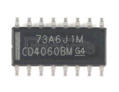 CD4060BM96 Counter/Divider Single 14-Bit Binary UP 16-Pin SOIC T/R