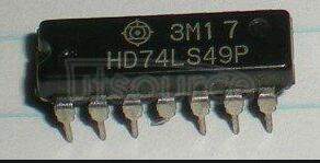 HD74LS49P Decoder/Driver