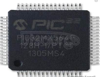 PIC32MX564F128H-I/PT MIPS32? M4K? PIC? 32MX Microcontroller IC 32-Bit 80MHz 128KB (128K x 8) FLASH 64-TQFP (10x10)