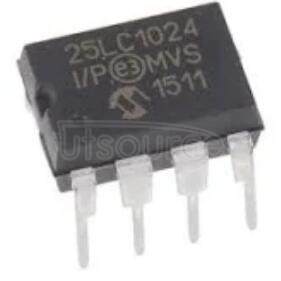 25LC1024-I/P 1  Mbit   SPI   Bus   Serial   EEPROM