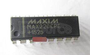 MAX220CPE +5V-Powered, Multichannel RS-232 Drivers/Receivers