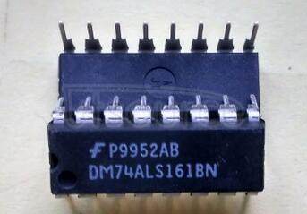 DM74ALS161BN Synchronous Four-Bit Binary Counter with Asynchronous Clear
