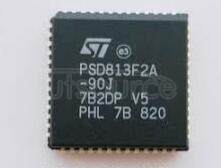PSD813F2A-90J Flash In-System Programmable ISP Peripherals For 8-bit MCUs