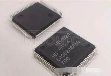 HD6435348F MICROCONTROLLER,16-BIT,H8/500 CPU,CMOS,QFP,80PIN,PLASTIC