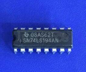 SN74LS194AN 4-BIT BIDIRECTIONAL UNIVERSAL SHIFT REGISTERS