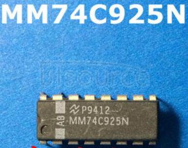 MM74C925 4-Digit   Counters   with   Multiplexed
