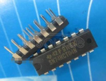 SN74HCT04N Inverter 6-Element CMOS 14-Pin PDIP Tube