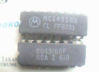 MC14518BCL Dual PLLs for 46/49 MHz Cordless Telephones