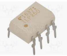 TLP350F Optocoupler - IC Output, 1 CHANNEL LOGIC OUTPUT OPTOCOUPLER, 11-10C402, DIP-8