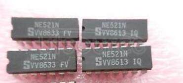 NE521N High-Speed, Dual-Differential, Comparator/Sense Amp; Package: PDIP-14; No of Pins: 14; Container: Rail; Qty per Container: 25