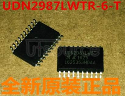 UDN2987LWTR-6-T LED Driver 5V/9V/12V/15V/18V/24V 20-Pin SOIC W T/R