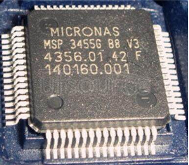 MSP3455G MSP   34x5G   Multistandard   Sound   Processor   Family