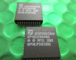 SC87C51CCA44 CMOS single-chip 8-bit microcontrollers