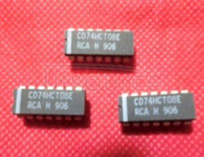 CD74HCT08E High-Speed CMOS Logic Quad 2-Input AND Gate