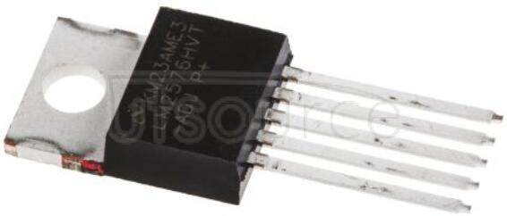 LM2576HVT-ADJ/NOPB LM2576/LM2576HV Series SIMPLE SWITCHER&reg; 3A Step-Down Voltage Regulator; Package: TO-220; No of Pins: 5; Qty per Container: 45/Rail