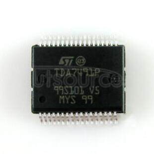 TDA7491P 2 x  10-watt   dual   BTL   class-D   audio   amplifier