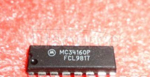 MC34160P MICROPROCESSOR VOLTAGE REGULATOR/ SUPERVISORY CIRCUIT