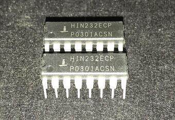HIN232ECP +/-15kV, ESD-Protected, +5V Powered, RS-232 Transmitters/receivers