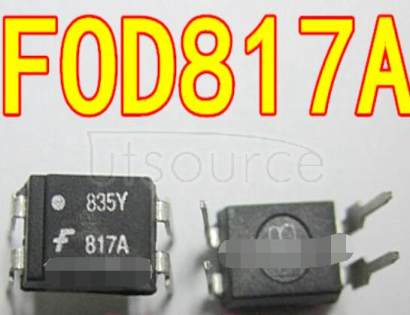FOD817A 4-PIN PHOTOTRANSISTOR OPTOCOUPLERS