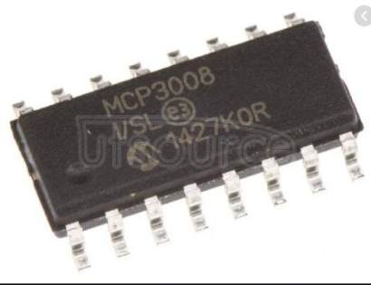 MCP3008-I/SL 2.7V   4-Channel/8-Channel   10-Bit   A/D   Converters   with   SPI?   Serial   Interface
