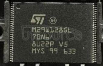 M29W128GL70N6E 128   Mbit   (16  Mb x 8 or 8 Mb x  16,   page,   uniform   block)  3 V  supply   Flash   memory