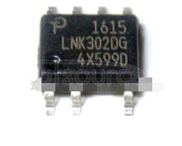 LNK302DG Switching Regulator, 0.2A, 70kHz Switching Freq-Max, PDSO8, SOP-8/7