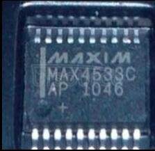 MAX4533CAP+ IC SWITCH QUAD SPDT 20SSOP