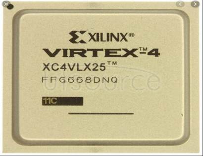 XC4VLX25-11FFG668C IC FPGA 448 I/O 668FCBGA