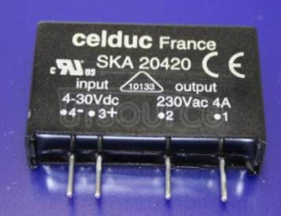 SKA20420 SOLID   STATE   RELAY   FOR   PRINTED   CIRCUIT   BOARD