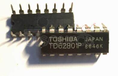 TD62801P 8-Bit SHIFT REGISTER / LATCH / DRIVER