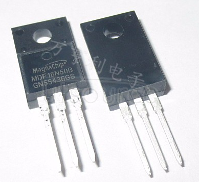 MDF18N50BTH High Voltage (HV) MOSFET
High Voltage, N-Channel MOSFET, with low on-state resistance and high switching performance.