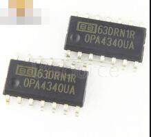 OPA4340UA/2K5G4 Single-supply, Rail-to-rail Operational Amplifiers Microamplifier TM Series