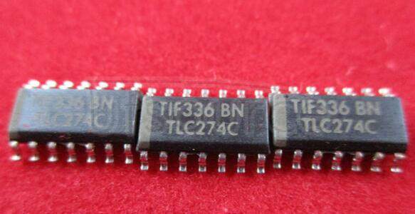 TLC274 Quad Single Supply Operational Amplifier