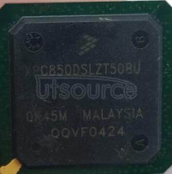 XPC850DSLZT50BU Communications Controller Hardware Specifications XPC850DSLZT50BU Communications Controller Hardware Specifications