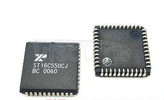 ST16C550CJ44-F UART WITH 16-BYTE FIFO’s ST16C550CJ44-F UART WITH 16-BYTE FIFO’s