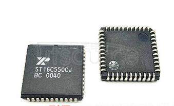 ST16C550CJ44-F UART WITH 16-BYTE FIFO’s