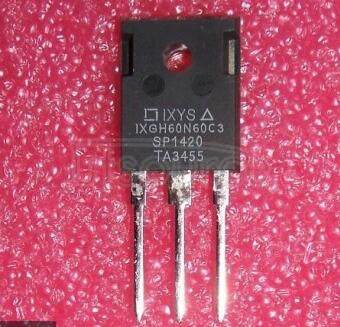 IXGH60N60C3 GenX3   600V   IGBT